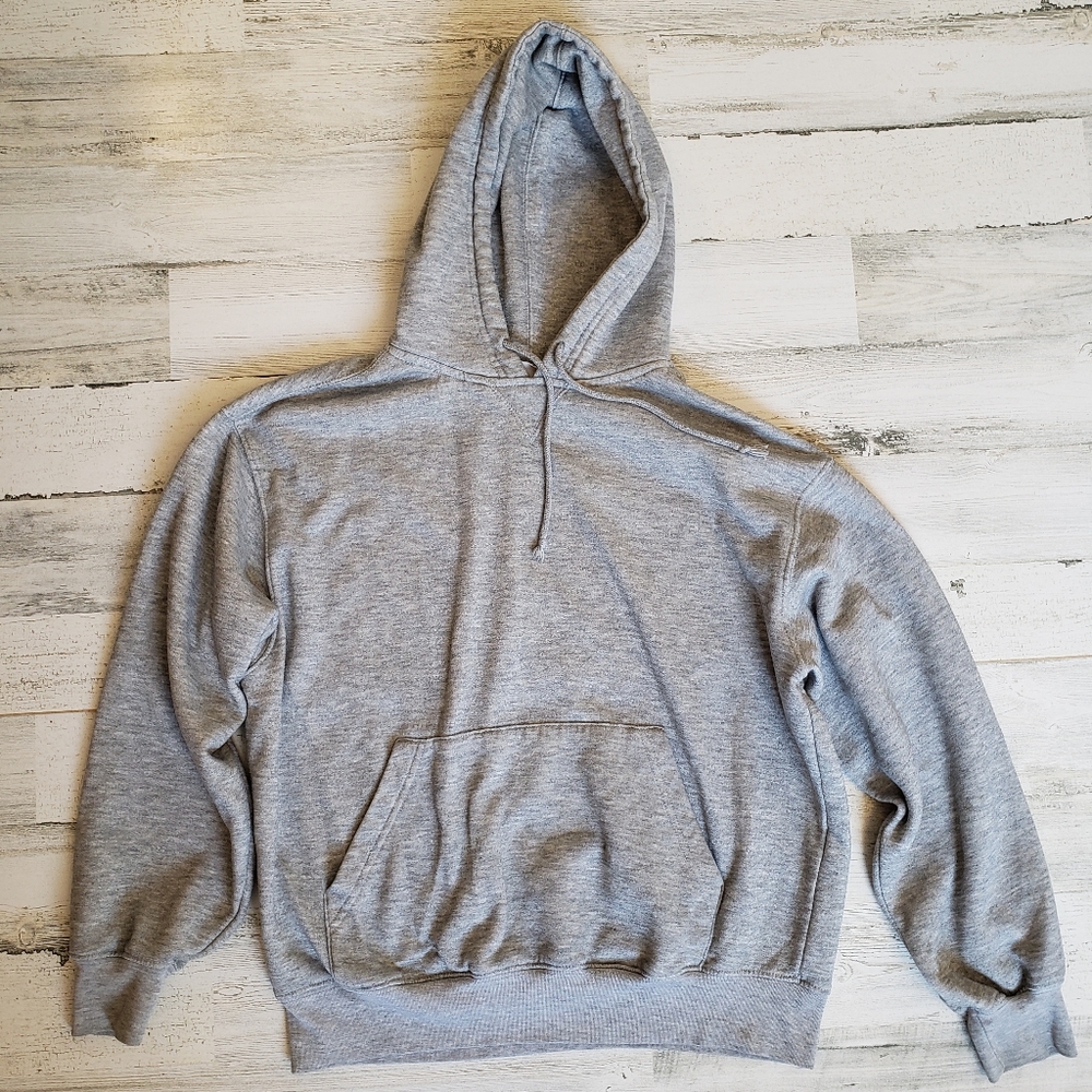 Gray Athletech Hoodie cotton and polyester